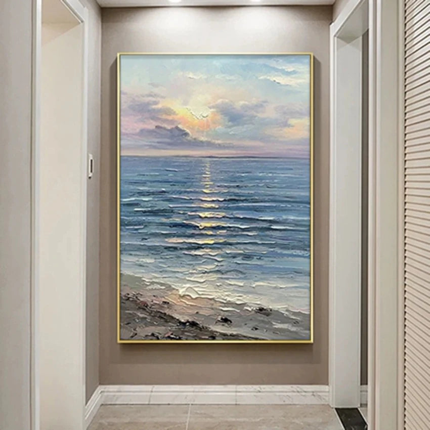 Abstract Seascape - Oil on Canvas