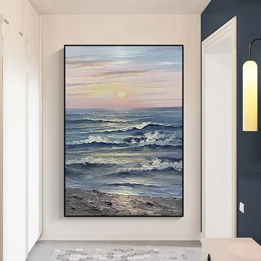 Abstract Seascape - Oil on Canvas