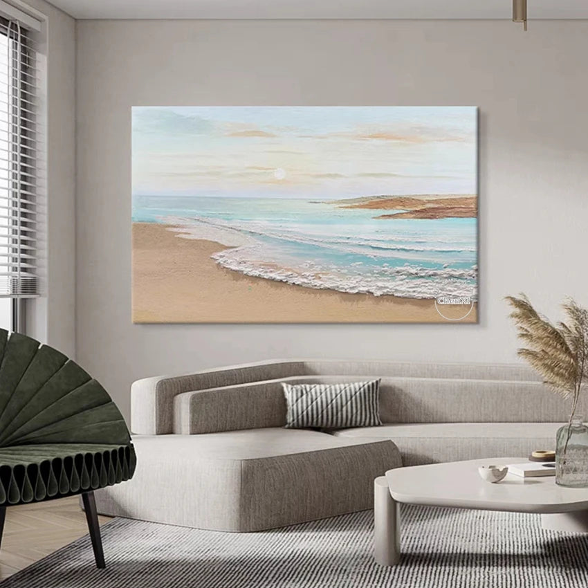 Abstract Seascape - Oil on Canvas