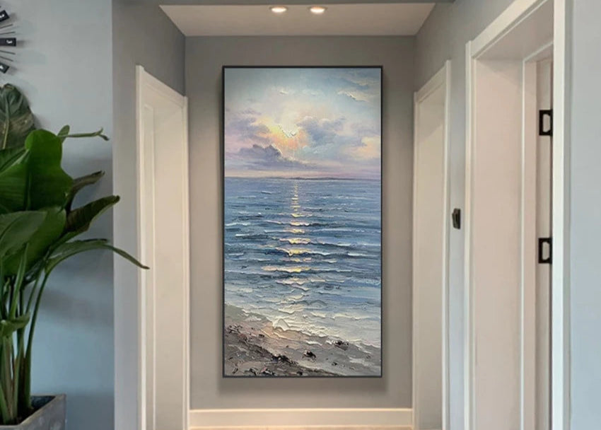 Abstract Seascape - Oil on Canvas