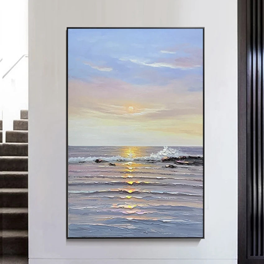 Abstract Seascape - Oil on Canvas