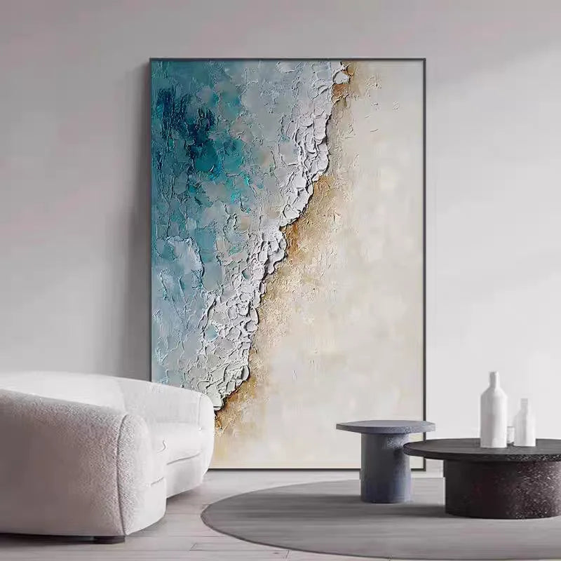 Abstract Seascape - Oil on Canvas