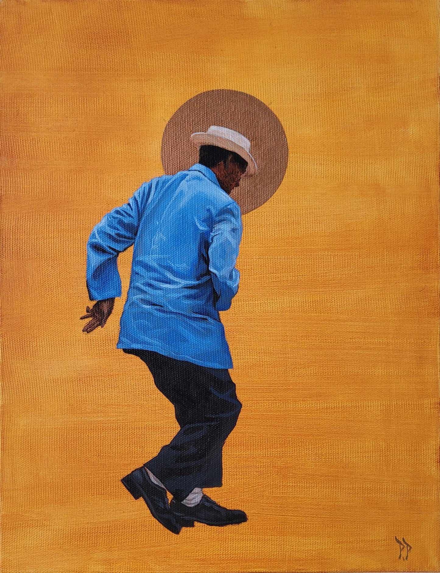 Santo Sambista - Printed on Canvas