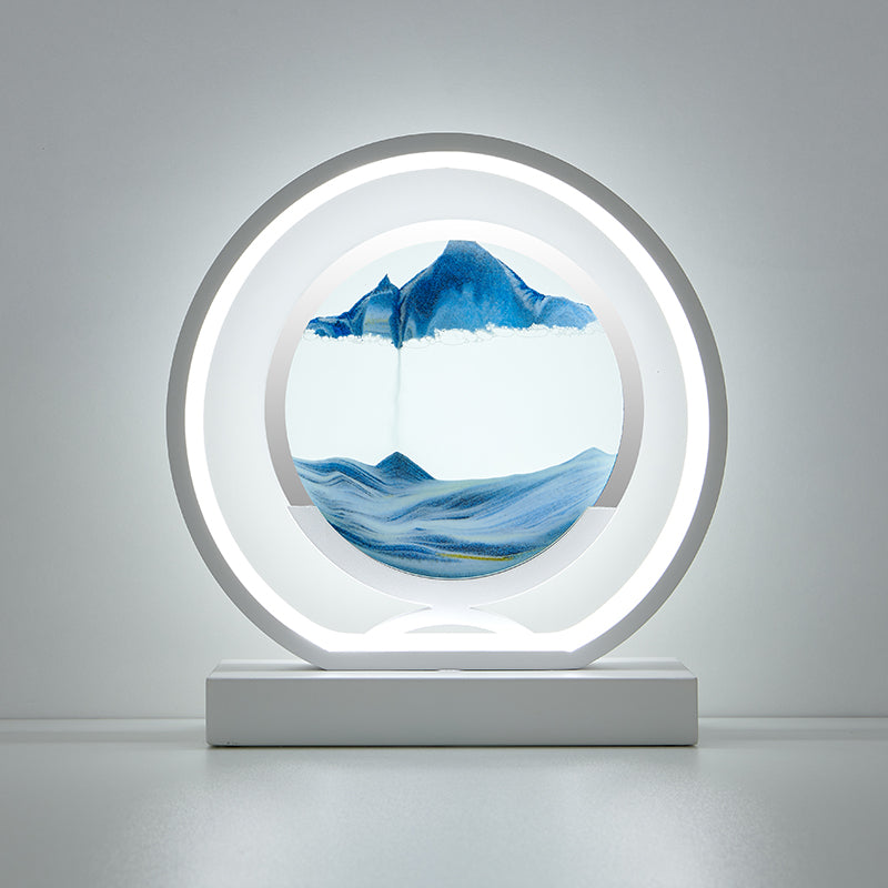 Modern Kinetic Sand Lamp - Art Hourglass