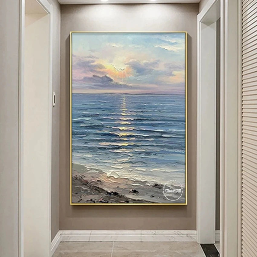 Abstract Seascape - Oil on Canvas