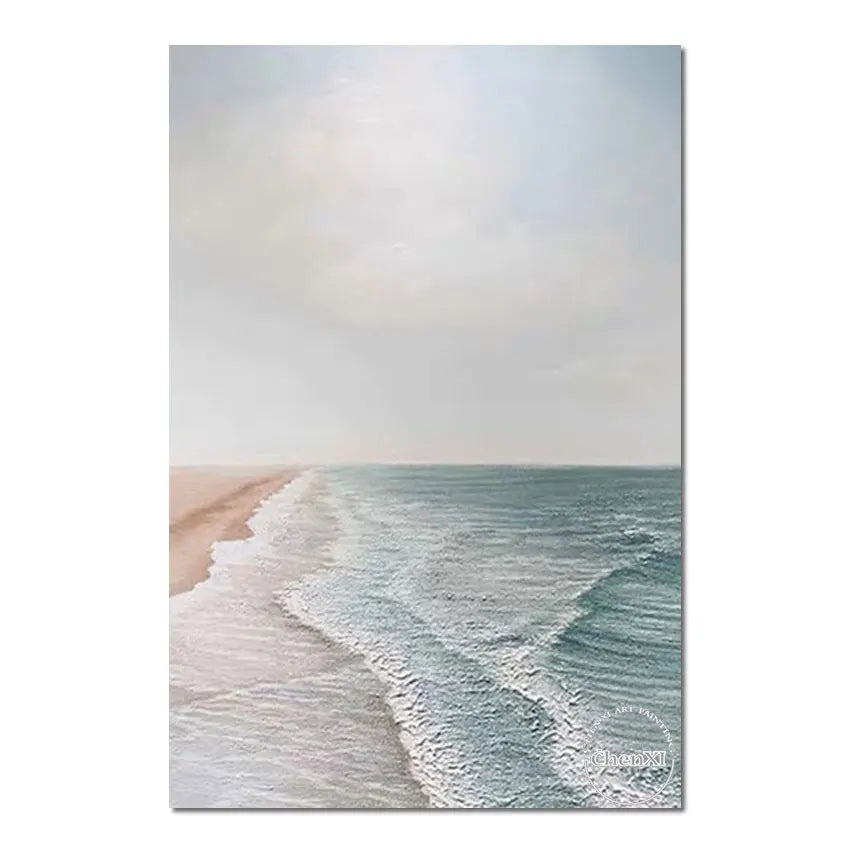 Abstract Seascape - Oil on Canvas