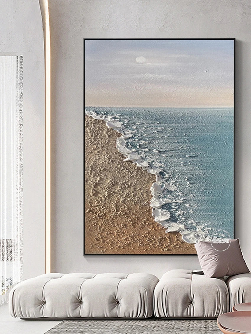 Abstract Seascape - Oil on Canvas