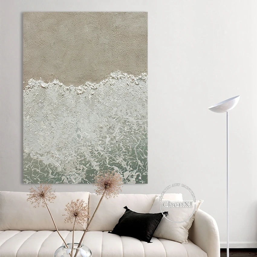 Abstract Seascape - Oil on Canvas